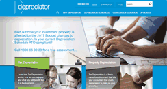Desktop Screenshot of depreciator.com.au